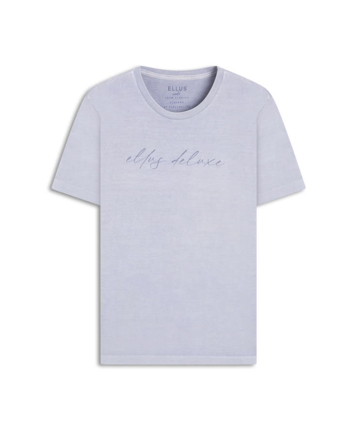 T-Shirt Washed Ellus Blue Vintage