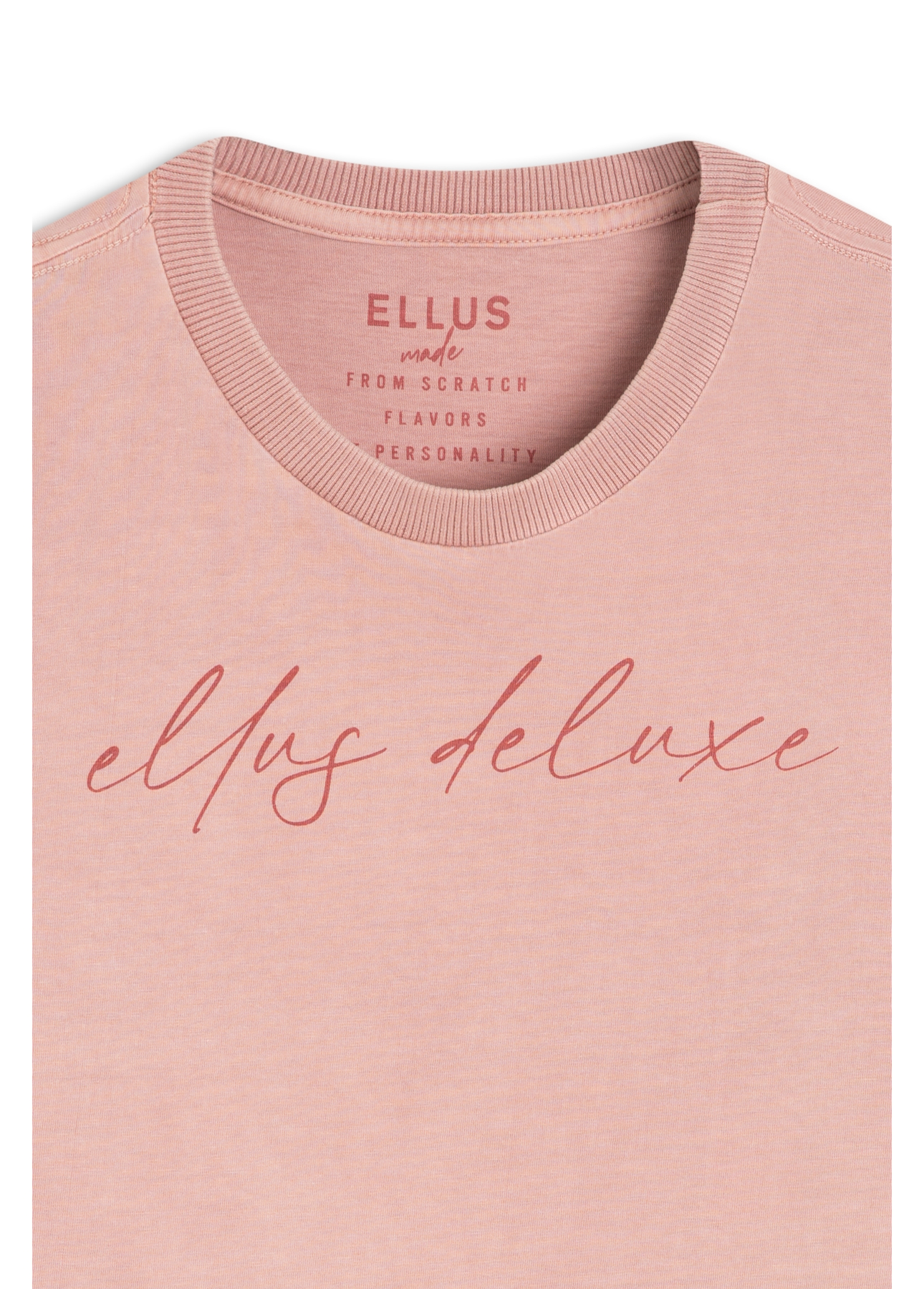 T-Shirt Washed Ellus Blush