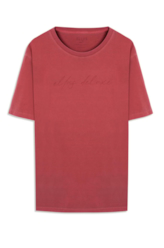 T-Shirt Washed Ellus Cereja