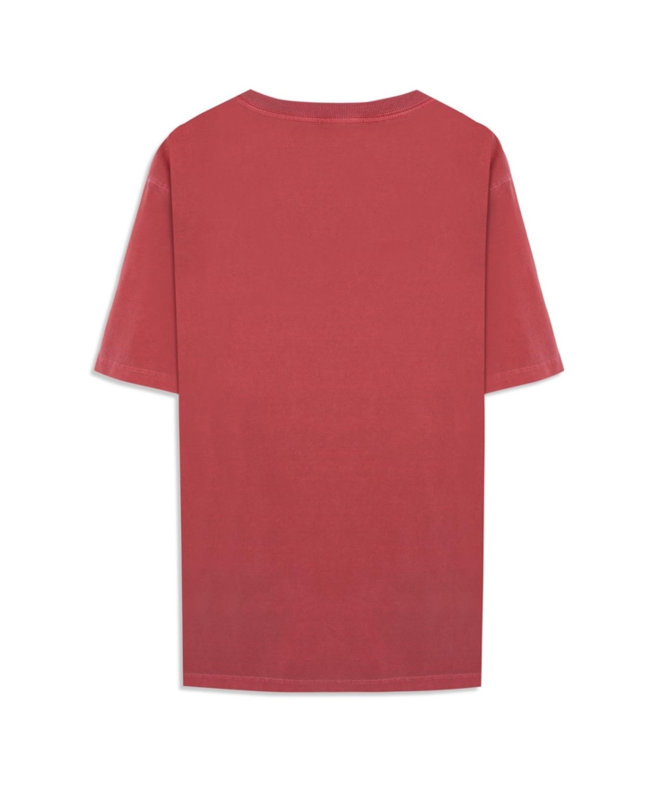 T-Shirt Washed Ellus Cereja