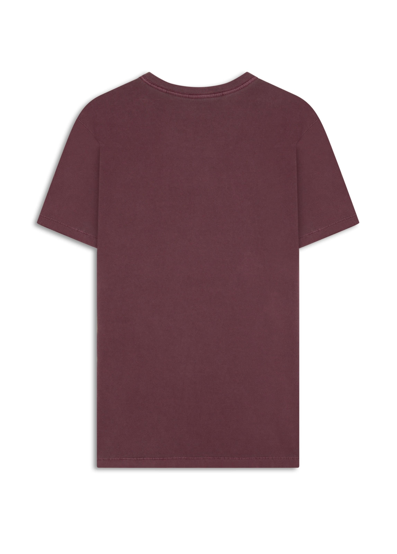 T-Shirt Washed Ellus Classic Bordeaux