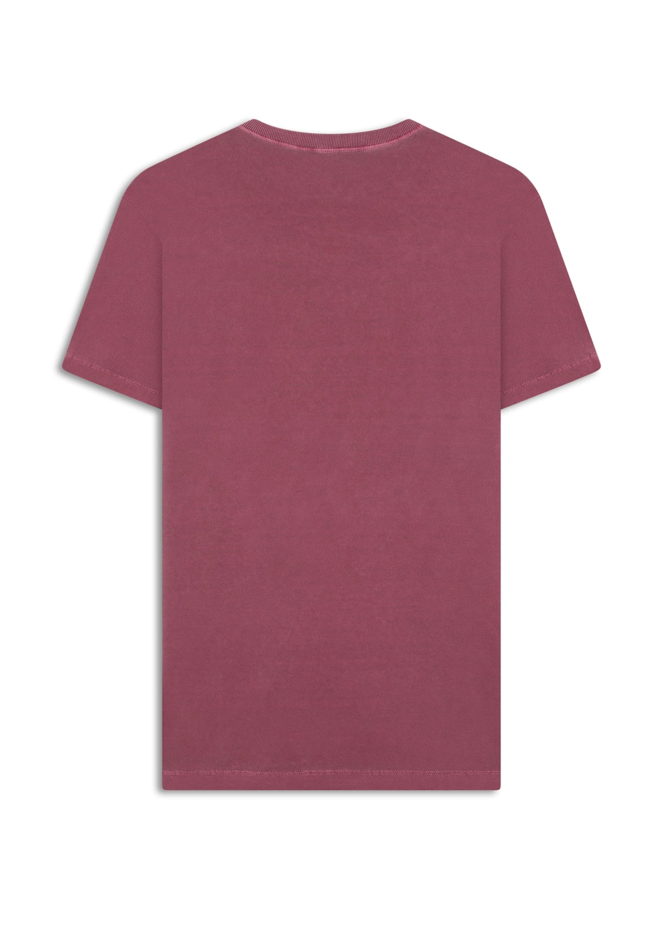 T-Shirt Washed Ellus Classic Bordeaux