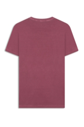 T-Shirt Washed Ellus Classic Bordeaux