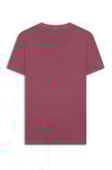 T-Shirt Washed Ellus Classic Bordeaux