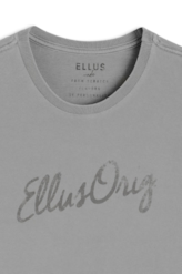 T-Shirt Washed Ellus Classic Cinza