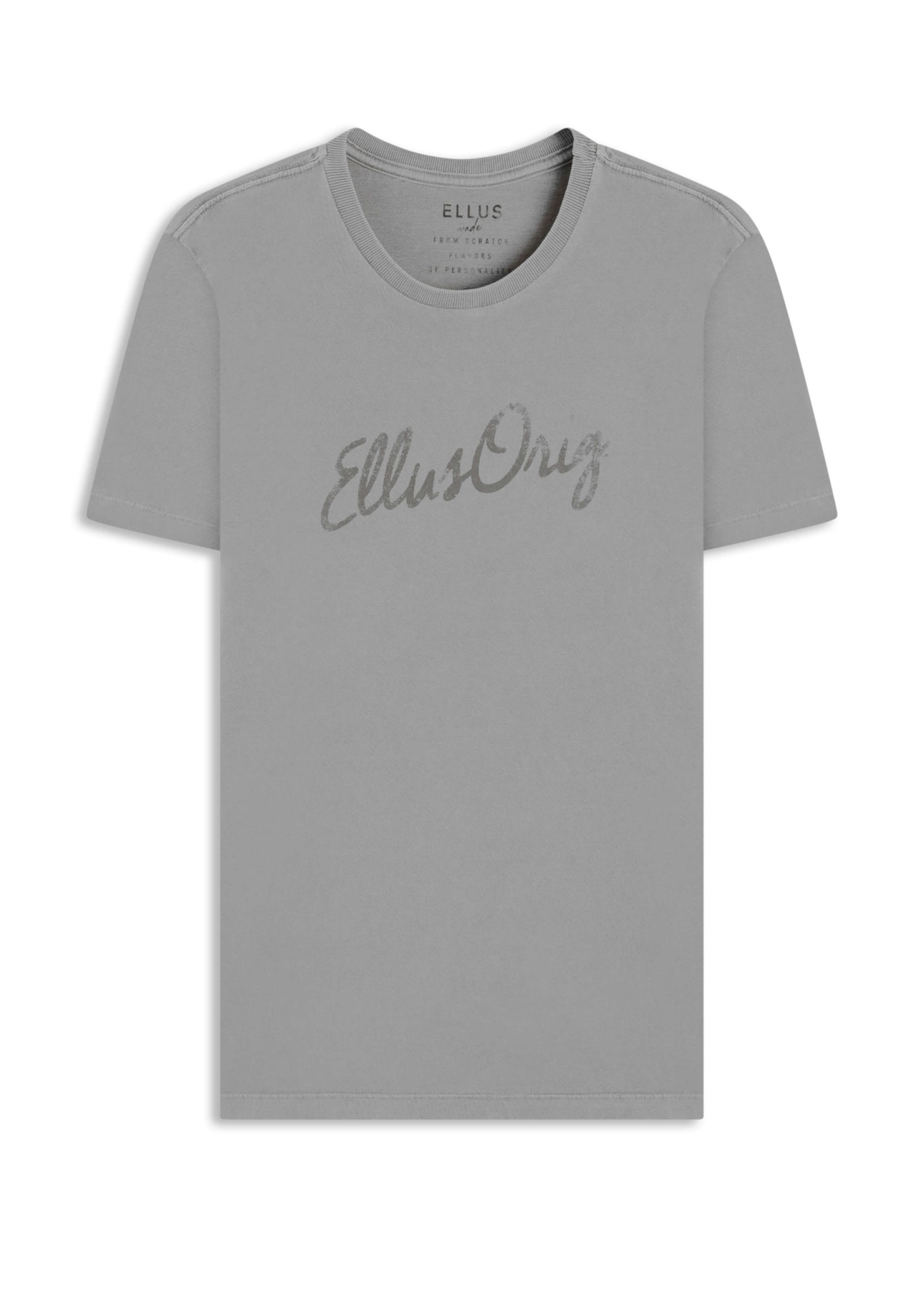 T-Shirt Washed Ellus Classic Cinza
