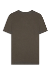 T-Shirt Washed Ellus Classic Tabaco