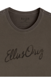 T-Shirt Washed Ellus Classic Tabaco