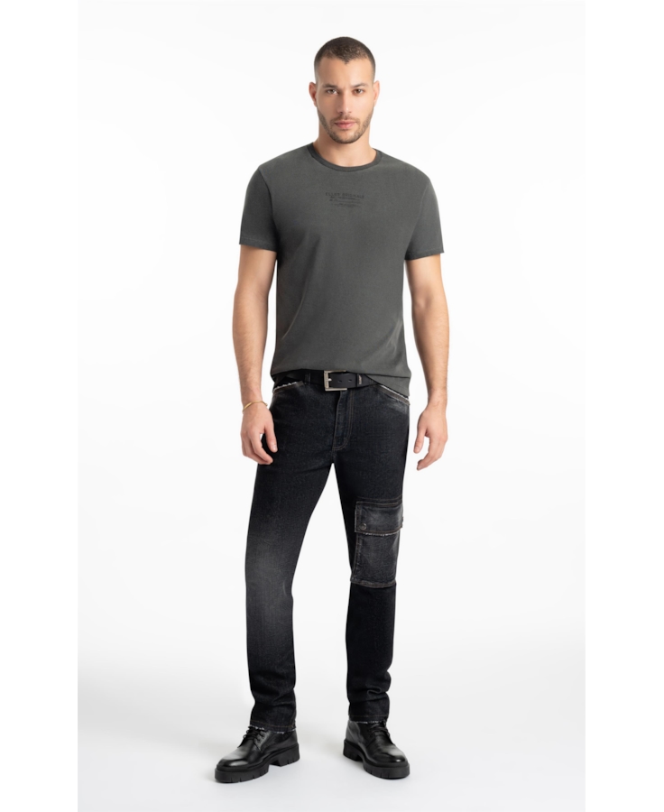 T-Shirt Washed Ellus Concept Preto