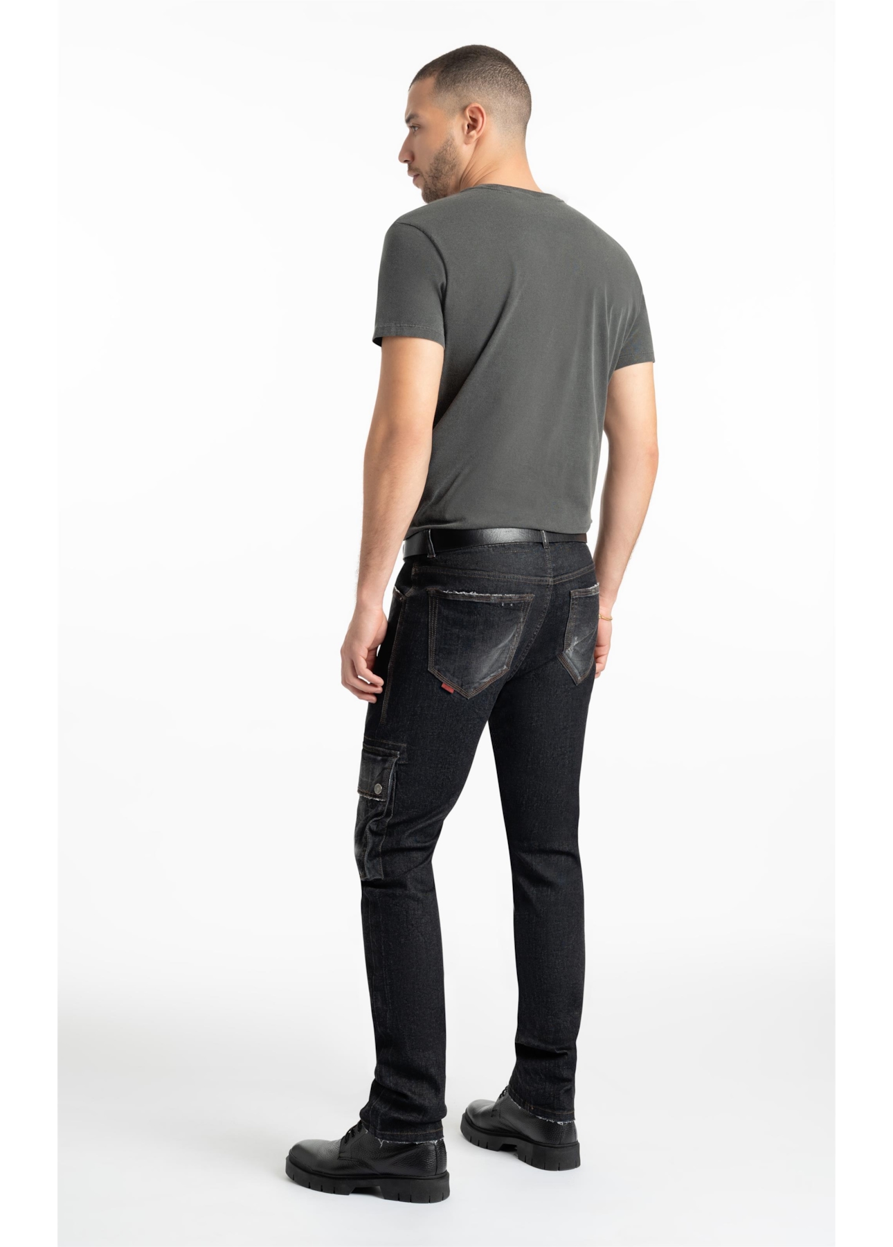 T-Shirt Washed Ellus Concept Preto