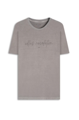 T-Shirt Washed Ellus Dlx Castor