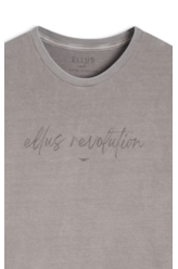 T-Shirt Washed Ellus Dlx Castor