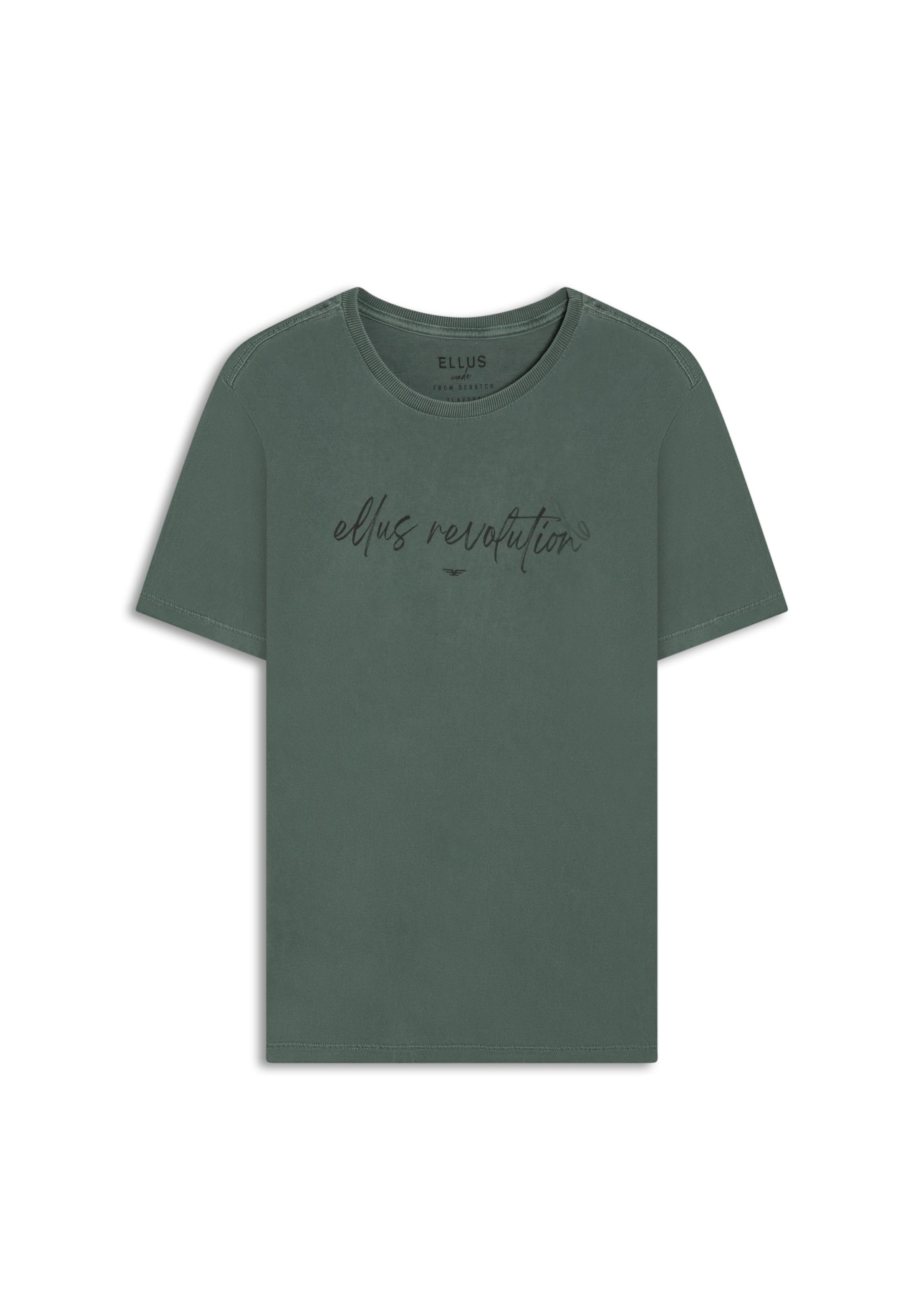 T-Shirt Washed Ellus Dlx Floresta