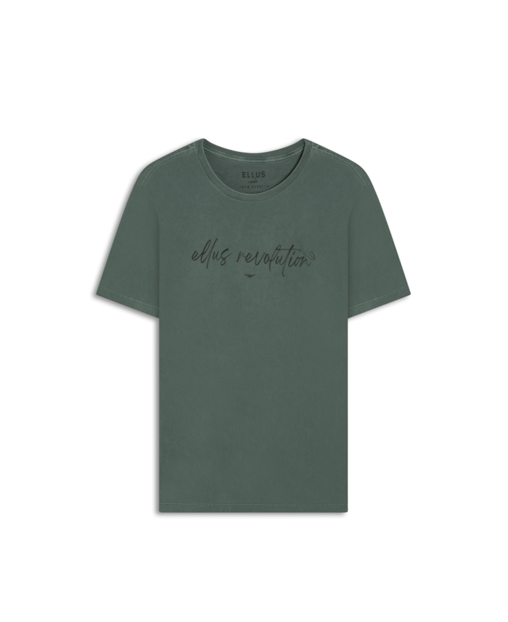 T-Shirt Washed Ellus Dlx Floresta