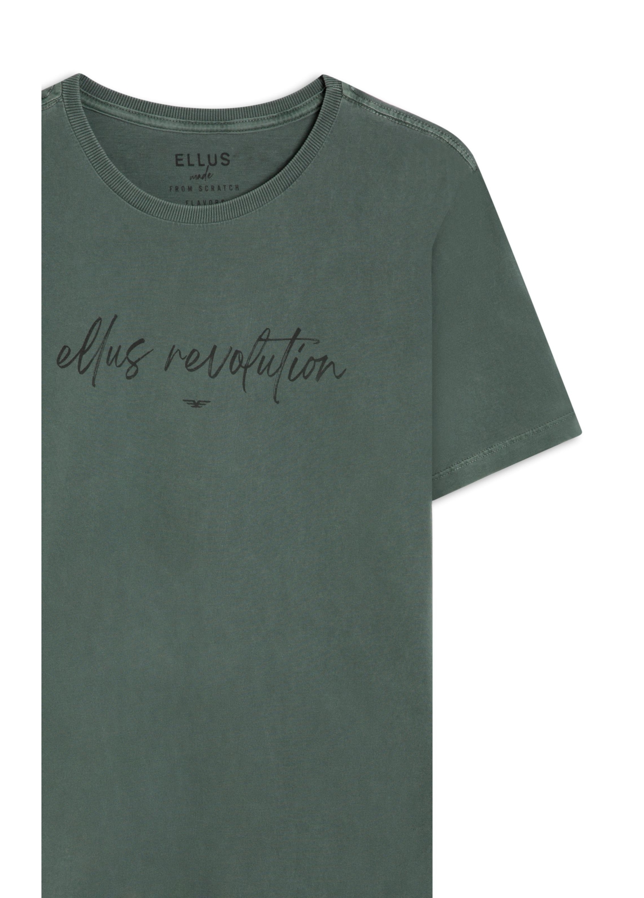 T-Shirt Washed Ellus Dlx Floresta