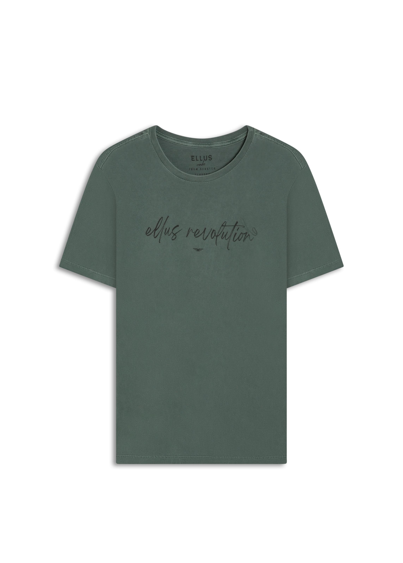 T-Shirt Washed Ellus Dlx Floresta