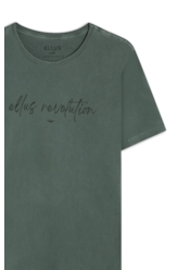 T-Shirt Washed Ellus Dlx Floresta