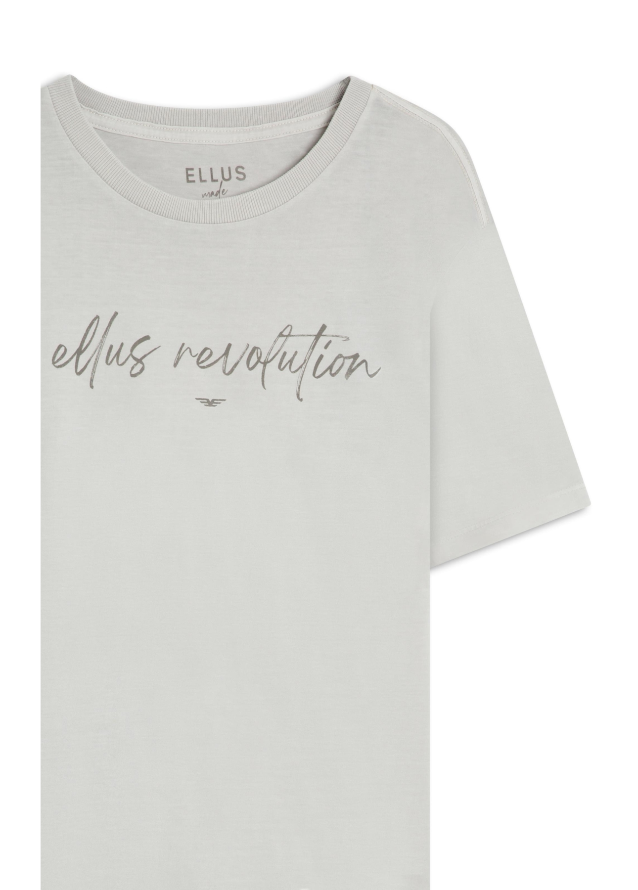 T-Shirt Washed Ellus Dlx Gelo