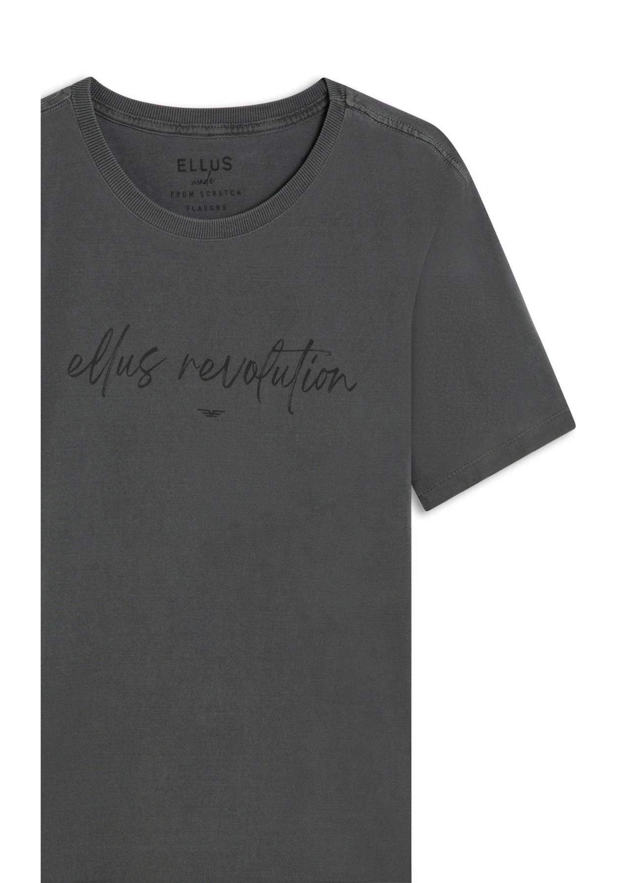 T-Shirt Washed Ellus Dlx Preto