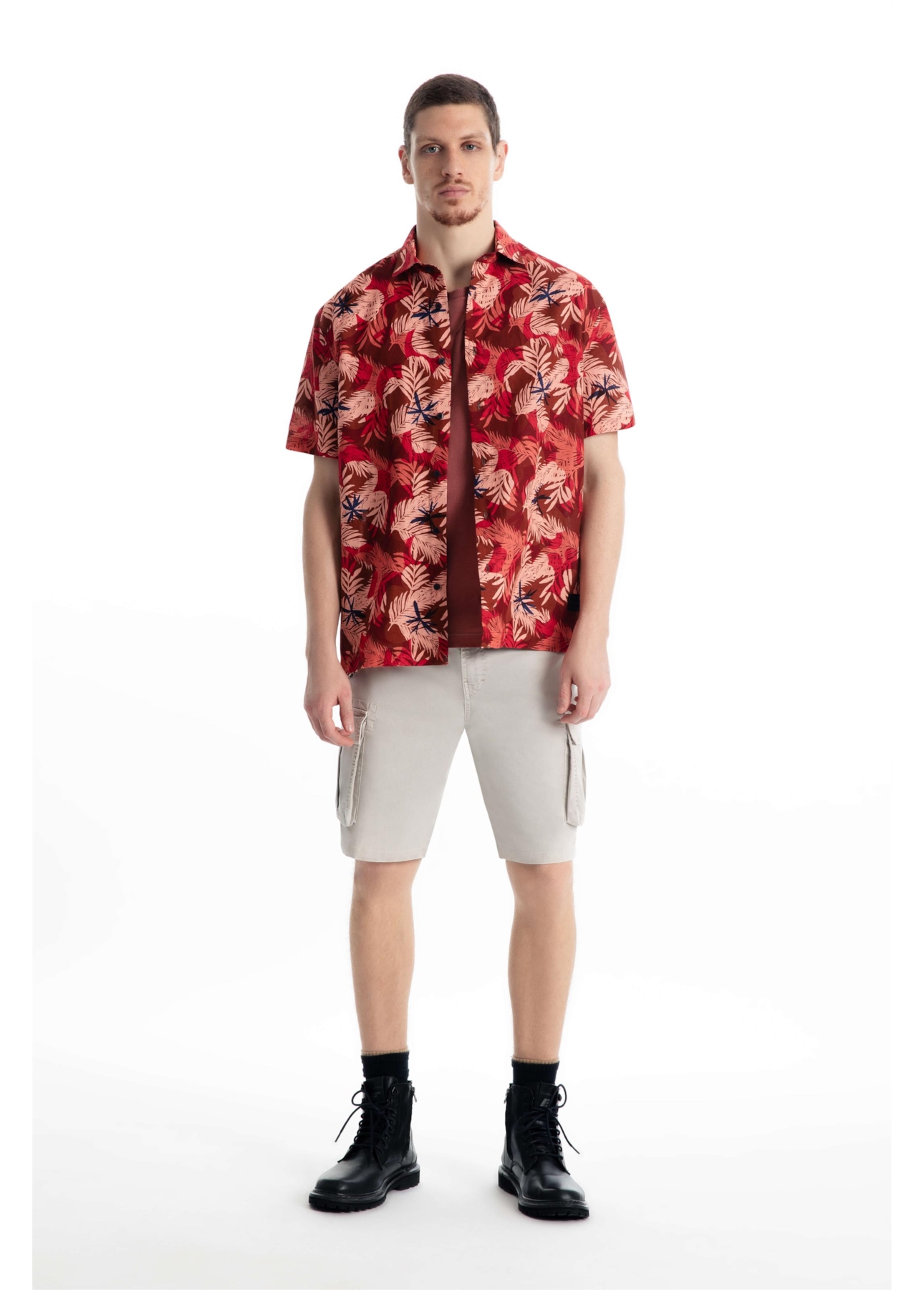 T-Shirt Washed Ellus  Goiaba