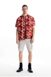 T-Shirt Washed Ellus  Goiaba