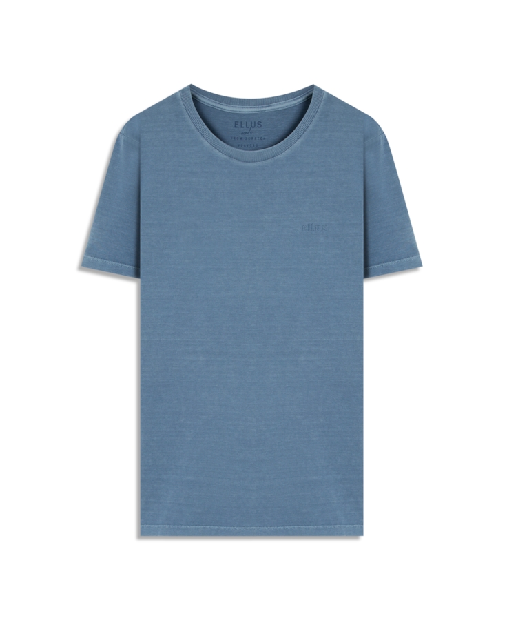 T-Shirt Washed Ellus Gothic Azul Pervante