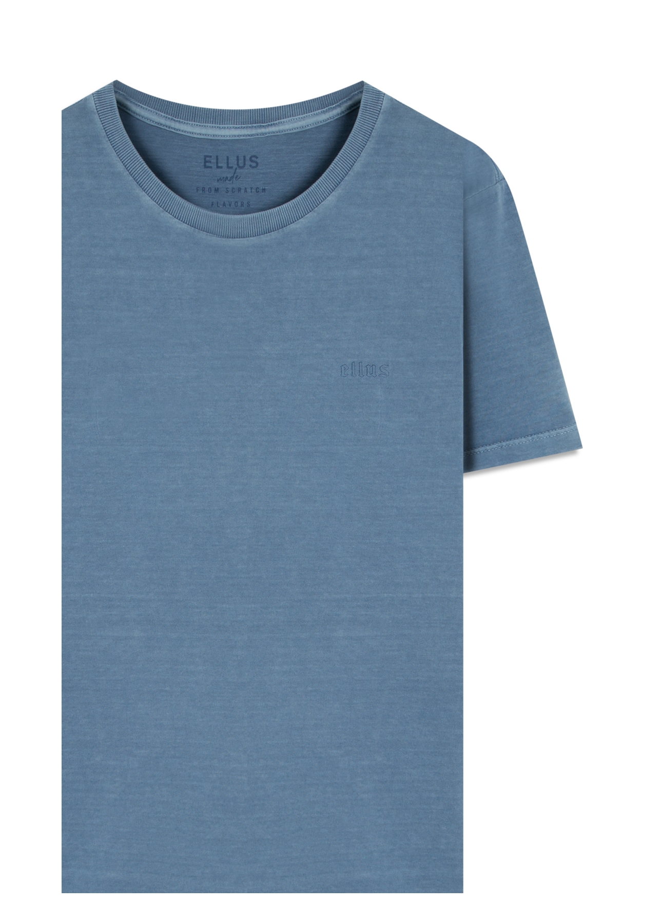 T-Shirt Washed Ellus Gothic Azul Pervante