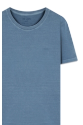 T-Shirt Washed Ellus Gothic Azul Pervante