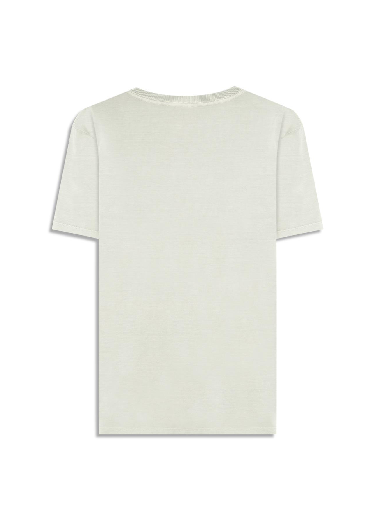 T-Shirt Washed Ellus Gothic Azul Seco
