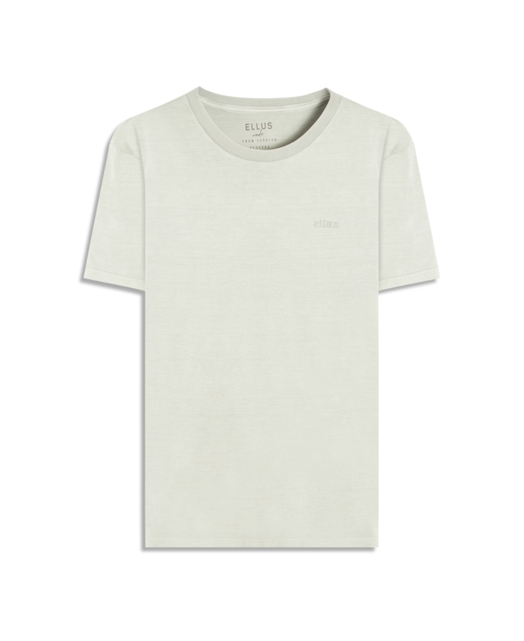 T-Shirt Washed Ellus Gothic Azul Seco