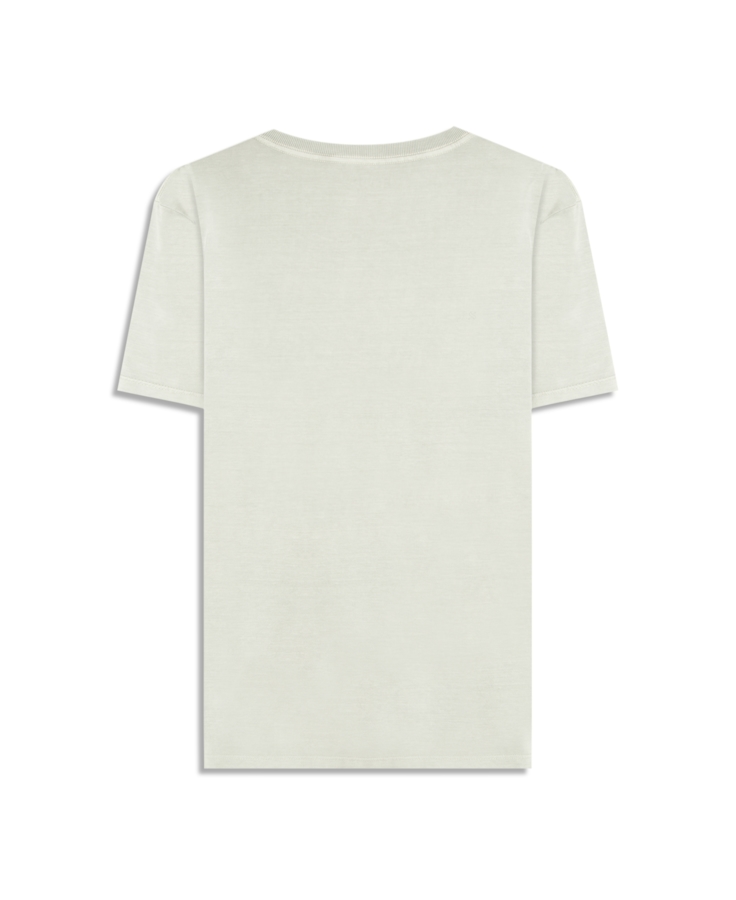 T-Shirt Washed Ellus Gothic Azul Seco