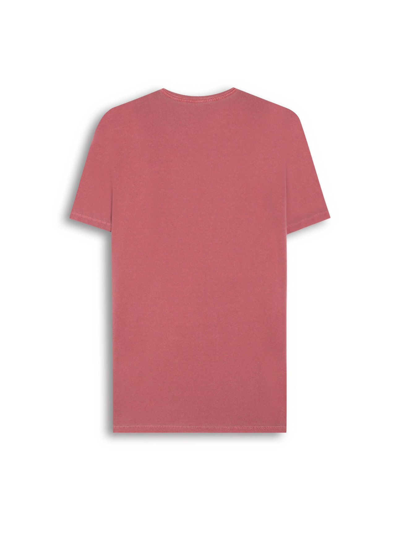 T-Shirt Washed Ellus Gothic Cereja
