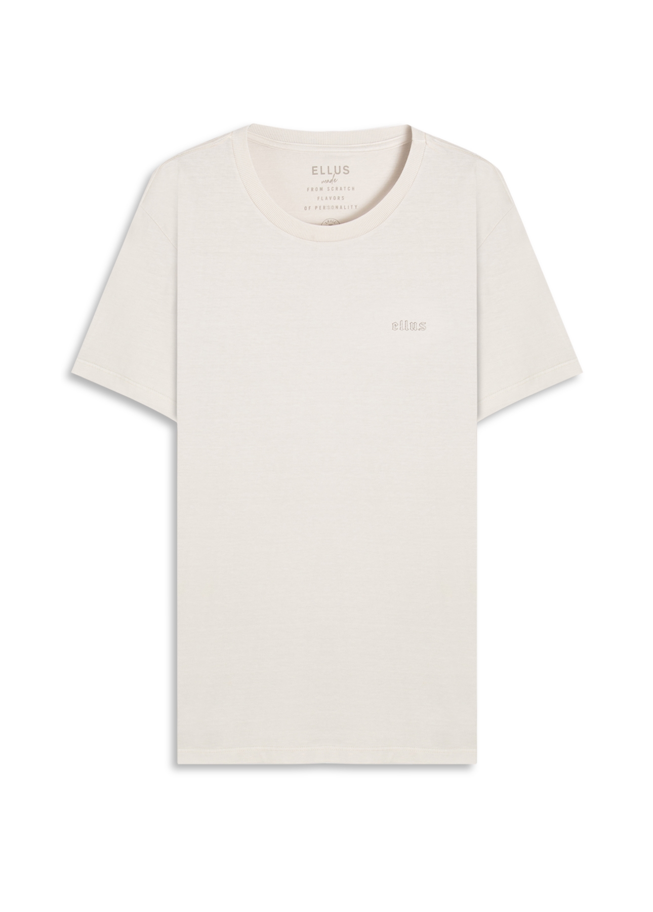 T-Shirt Washed Ellus Gothic Gelo
