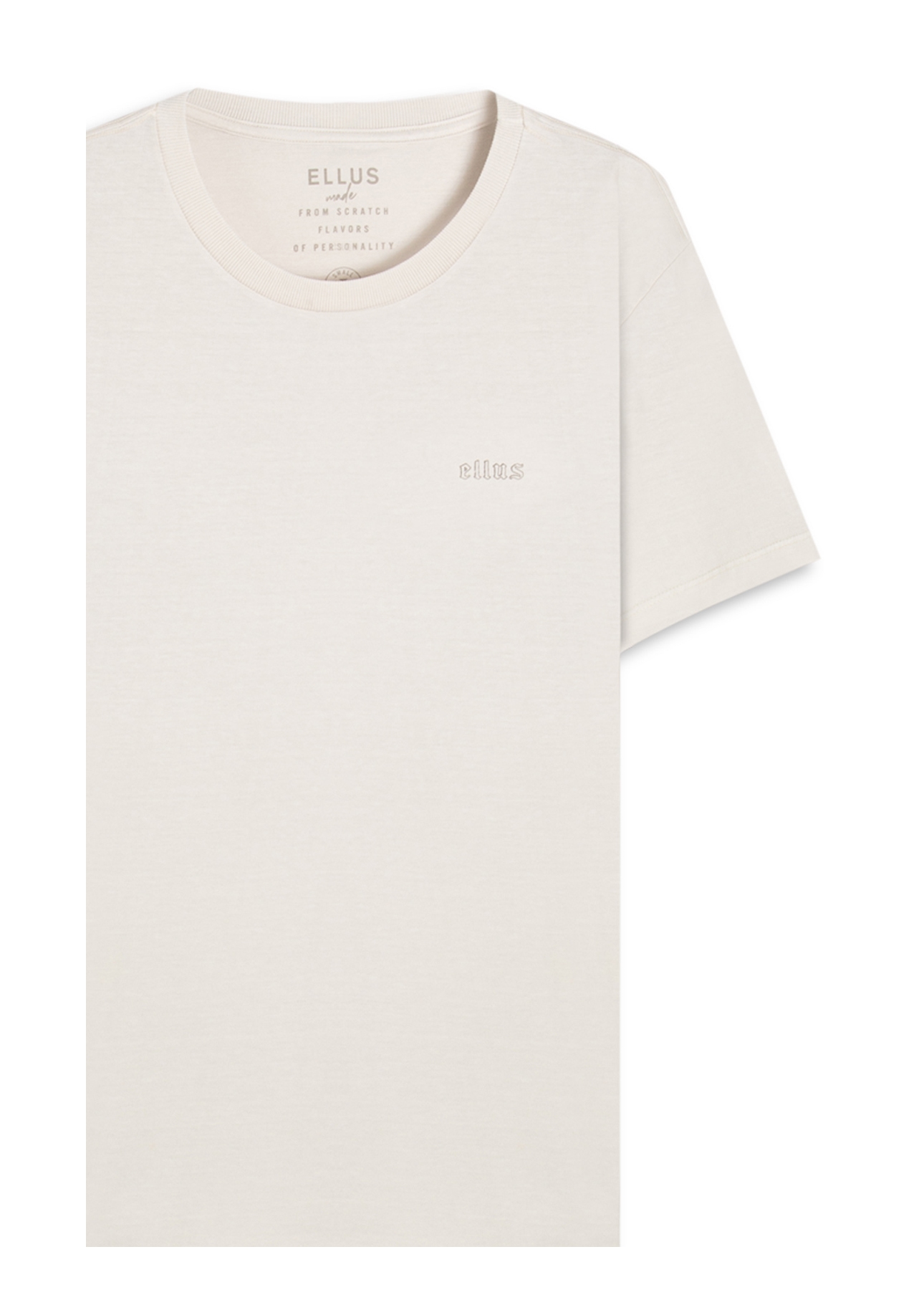T-Shirt Washed Ellus Gothic Gelo