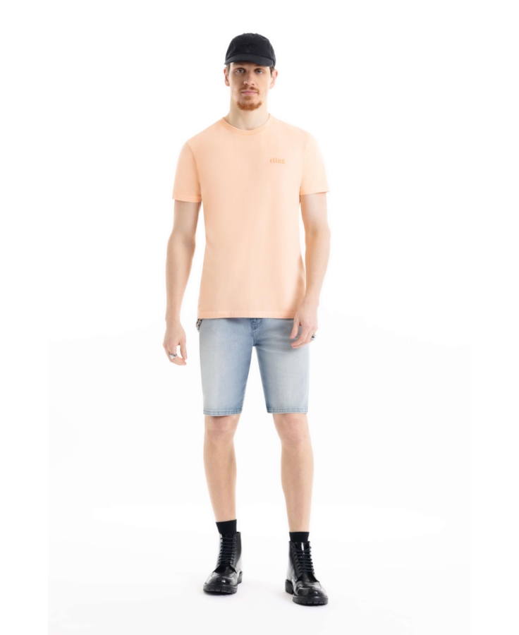 T-Shirt Washed Ellus Gothic Pessego