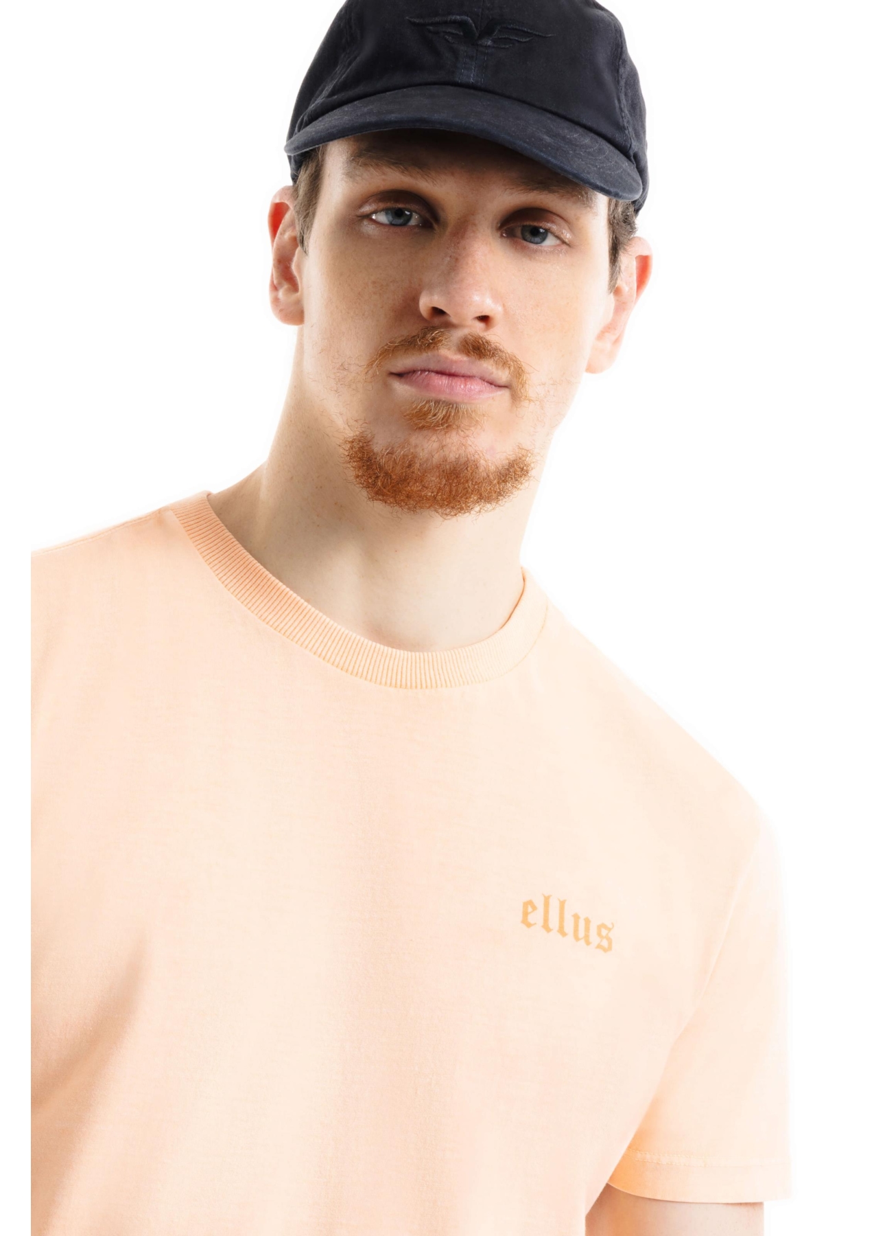 T-Shirt Washed Ellus Gothic Pessego