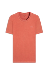 T-Shirt Washed Ellus Gothic Vermelho