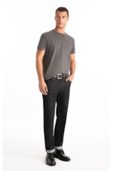 T-Shirt Washed Ellus Modern Preto