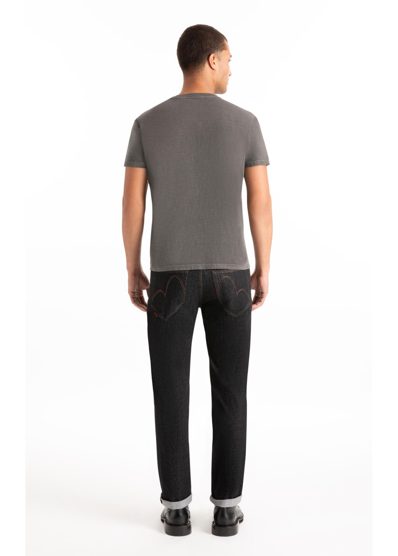 T-Shirt Washed Ellus Modern Preto