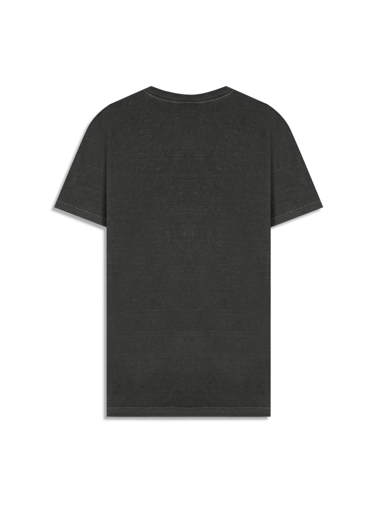 T-Shirt Washed Ellus Modern Preto
