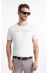 T-Shirt  Washed Ellus Originals Prata