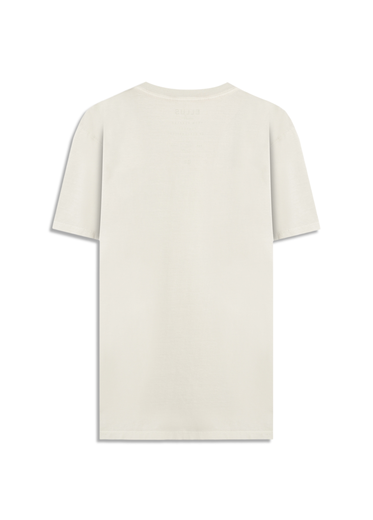 T-Shirt  Washed Ellus Originals Prata