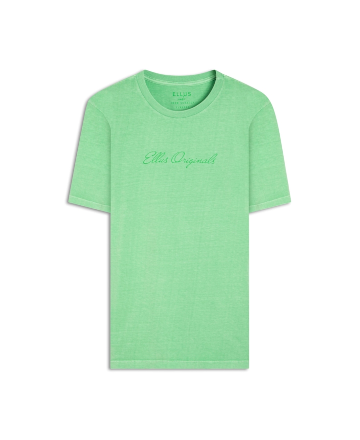 T-Shirt Washed Ellus Originals Verde Maca
