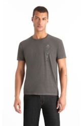 T-Shirt Washed Ellus Preto