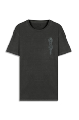 T-Shirt Washed Ellus Preto