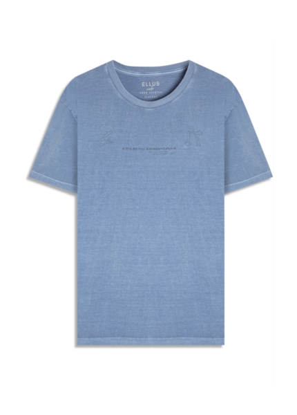 T-Shirt Washed Essentials Azul Pervante