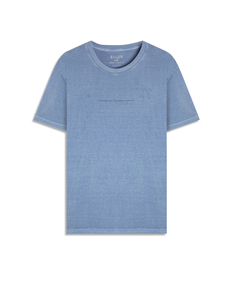 T-Shirt Washed Essentials Azul Pervante