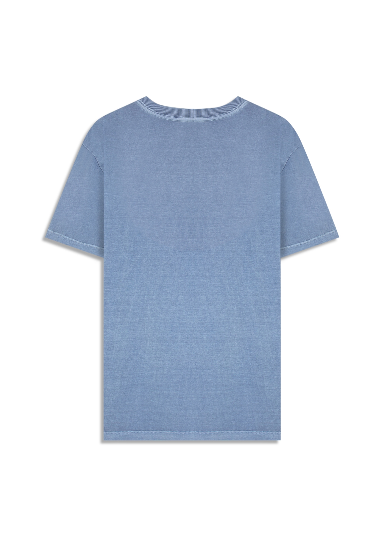 T-Shirt Washed Essentials Azul Pervante