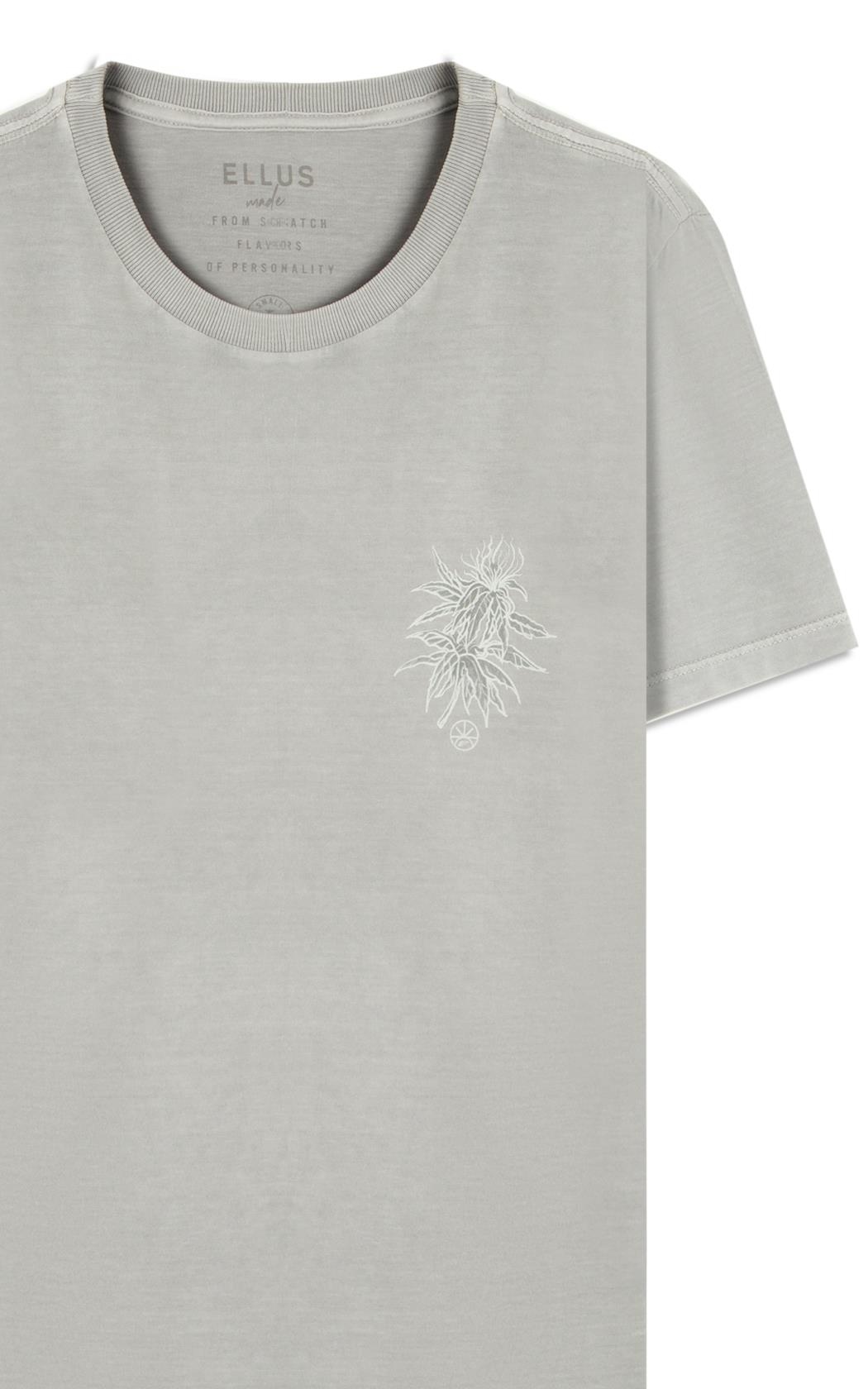 トップス ODOR Cris box tee T-Shirt Washed Grow Wild Classic Azul Seco