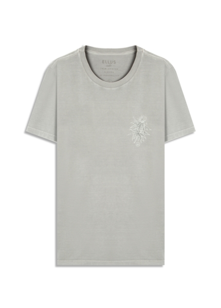 T-Shirt Washed Grow Wild Classic Azul Seco